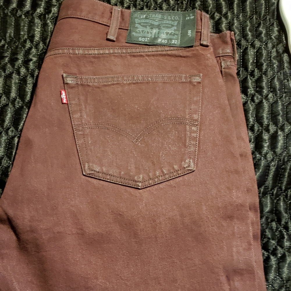 Mens Levi 501 jeans